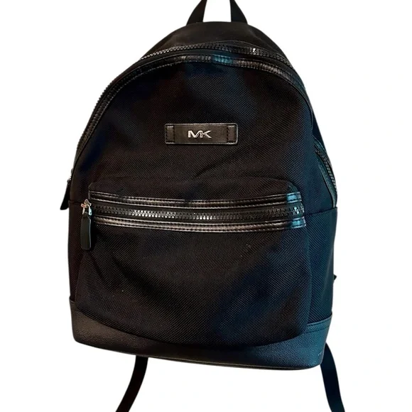 Michael Kors | Bags | Michael Kors Black Sleek Backpack  display picture 1